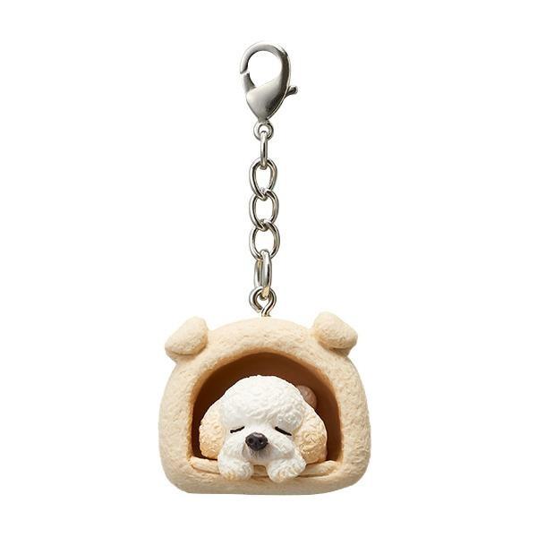 プードル キーホルダー ふんわりアニマルチャーム 犬 いぬ トイプー