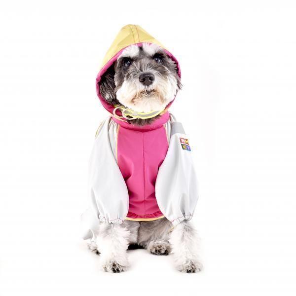 犬 レインコート ＪコートＢ2レインコート 6号　犬 いぬ レインコート かっぱ 足つき ズボン 雨 散歩 爆買_1