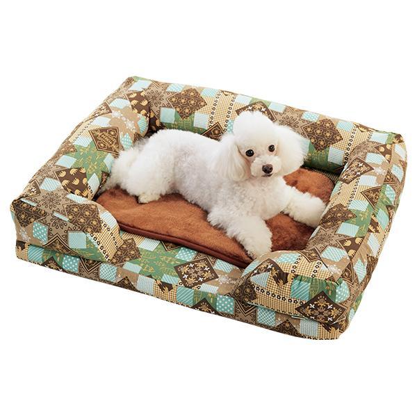 あごのせソファベッド Ｓ・マットセット　犬 いぬ ベッド 防寒 冬 もこもこ ふわふわ あったかい 広々 シニア ペット ペピイ PEPPY | ブランド登録なし | 04