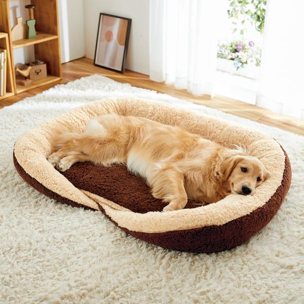 抗菌防臭ふんわりスクエアベッド M・替えカバー付 : PEPPY