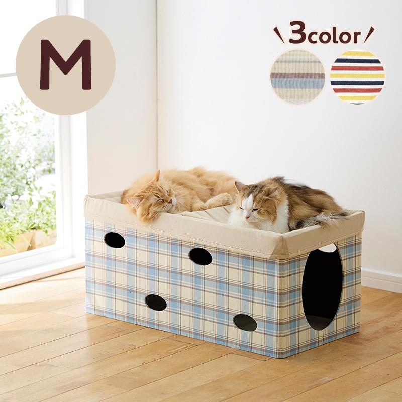 さわやかコットン2階建ハンモックベッド M 猫 猫用ベッド ベッド 