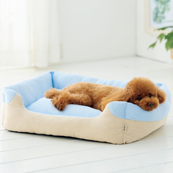 PEPPY（ペピイ） ふんわりクールスクエアベッド M 夏用ベッド 犬 猫