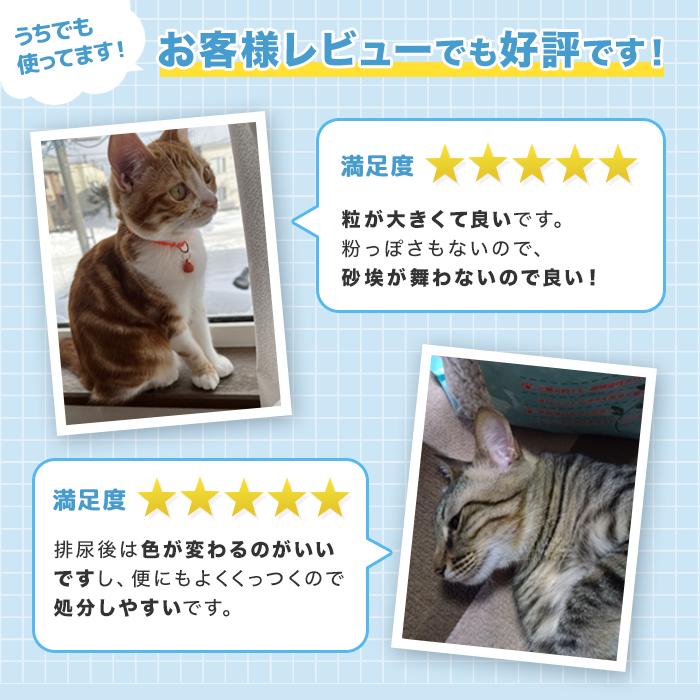 マジカルサンド 5L×12個 ほこりがたたない紙の猫砂 紙 紙砂 白い 大粒 国産 固まる ねこすな 消臭 トイレに流せる 流せる 爆買の画像