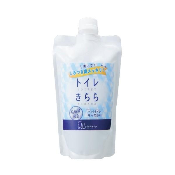 犬 猫 トイレきらら 詰替用400ｍｌ 掃除 衛生 トイレ掃除 ゴミ箱 ニオイ 消臭 洗浄 除菌 抗菌 ペットグッズ 国産 日本産 爆買（Yahoo!・PEPPY ペピイ Yahoo!店）