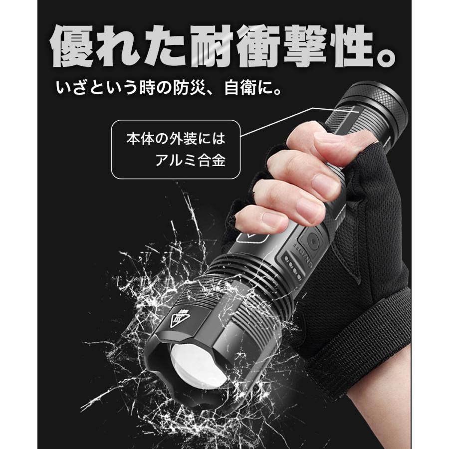 懐中電灯 LED 強力 充電式 防災グッズ 電池式 軍用 小型 ライト 懐中電灯 LED 強力 充電式 防災グッズ 電池式 軍用 小型 ライト