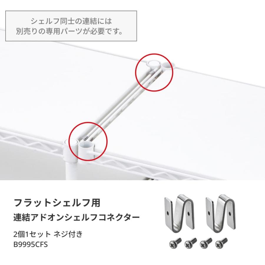 ERECTA（エレクター） ベーシックシリーズ フラットシェルフ パーツ 幅