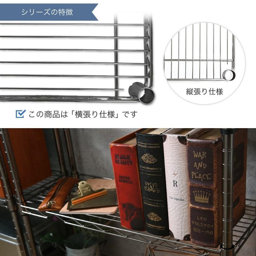 スチールラック　ルミナス Luminous スチールラック パーツ ルミナスブラック カラーラック 幅75