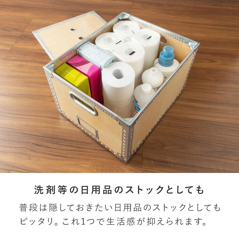 DULTON（ダルトン） ウッドボックスL 幅30×奥45×高さ36cm 1個 BOX