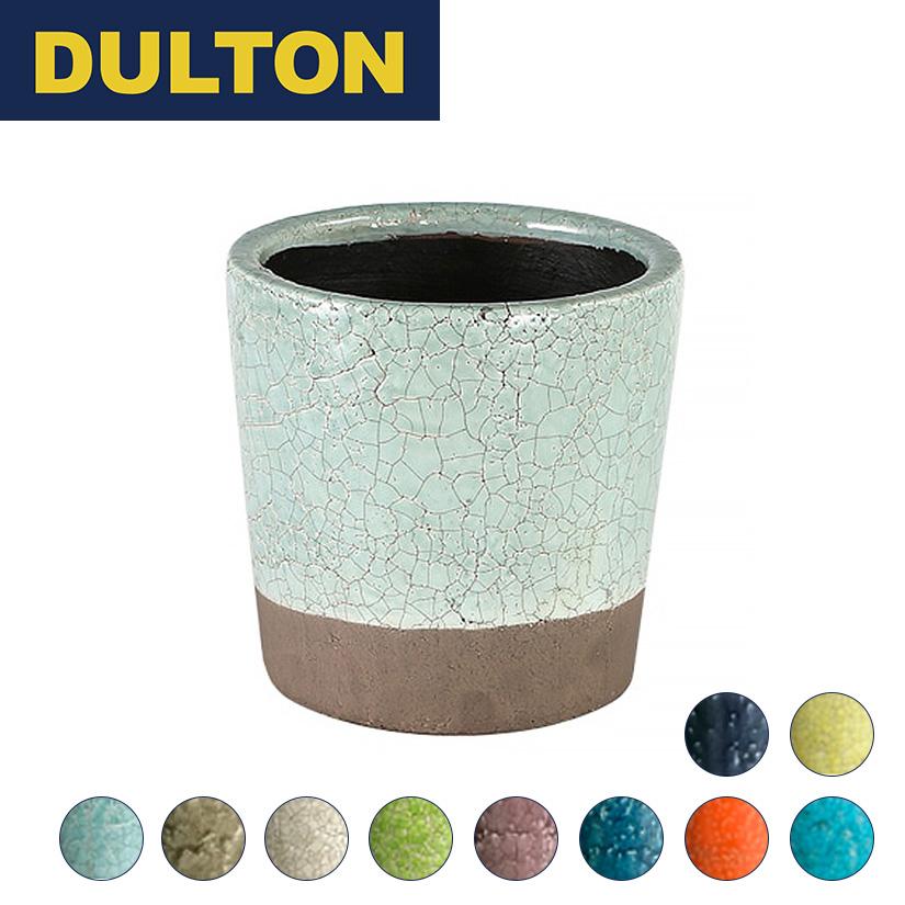 ダルトン　フルーツボウル　未開封　４つ　新品　クリアカラー オリーブ廃番※ダルトン DULTON カラー グレイズド ポット 4号鉢