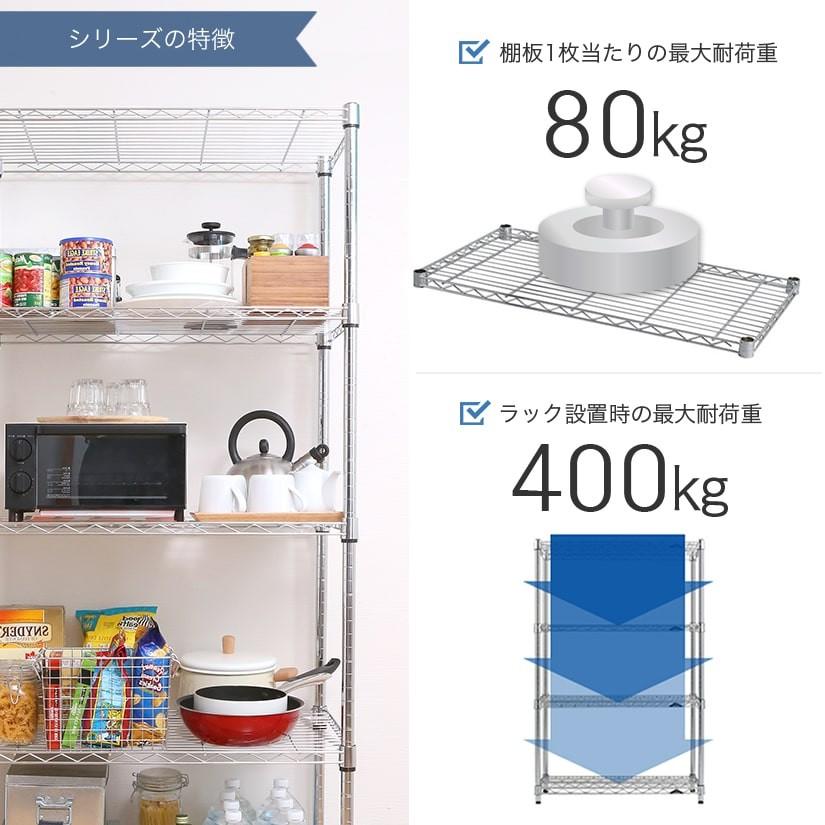 Luminous 予約販売(5月中旬出荷予定) スチールラック 幅120 奥行35 5段
