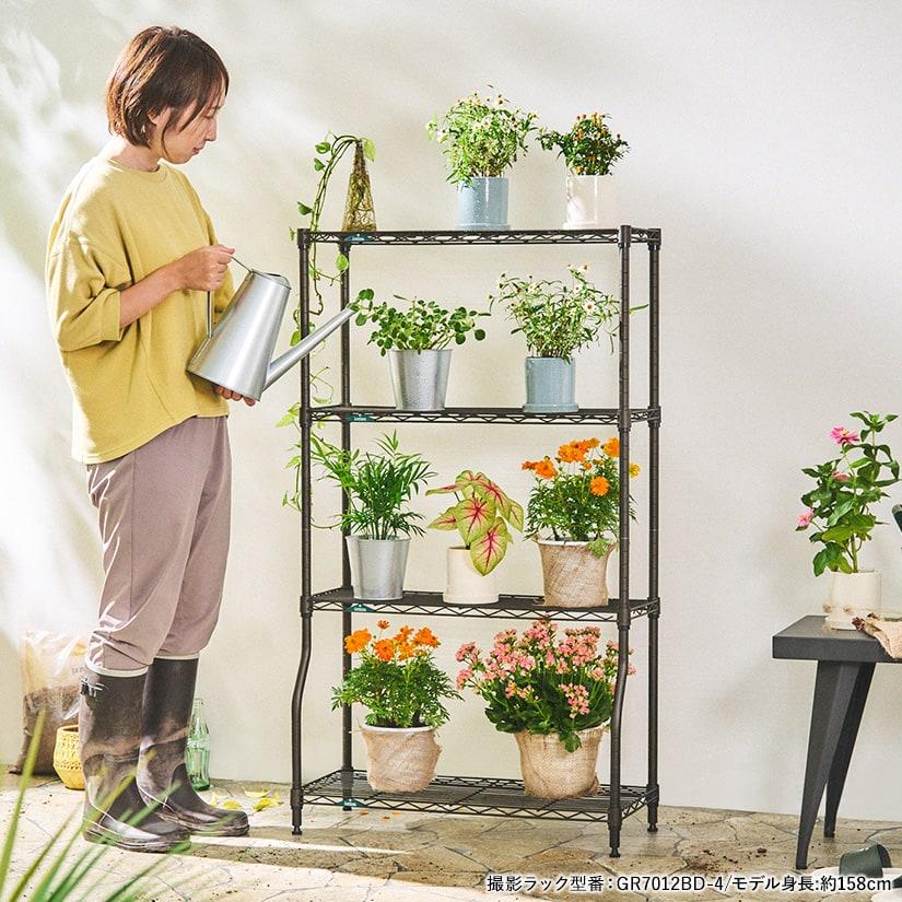 Luminous スチールラック ルミナス ガーデンラック 屋外用 棚 Luminous スチールラック ルミナス ガーデンラック 屋外用 棚