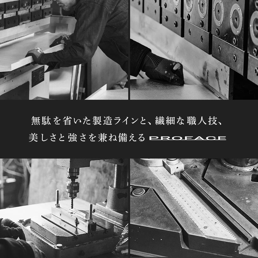 PROFACE プロフェイス SUS304ステンレス フリーラック 幅120 奥行46 高さ210 6段 (幅121.7×奥行46.3×高さ210cm) GSS6-46120_4