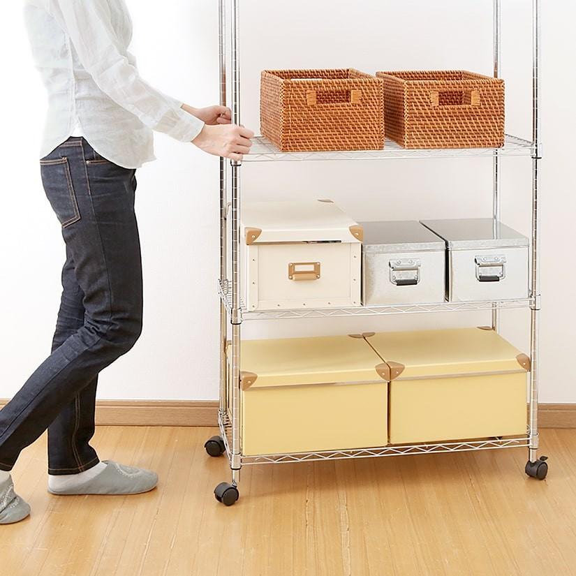 Luminous スチールラック パーツ ルミナス ラック ナイロンキャスター4