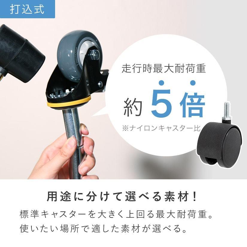 Luminous 25mm ルミナス 打込式ウレタンキャスター ストッパー