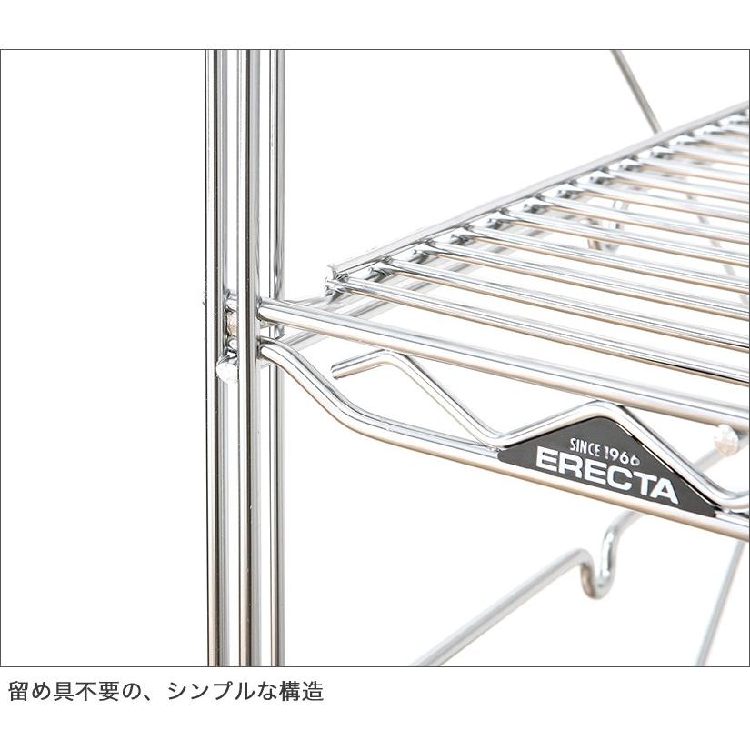エレクター 柱 ファーストシリーズ ERECTA パーツ THE Lシリーズ 奥行61.5×高さ186cm L1830 業務用の画像