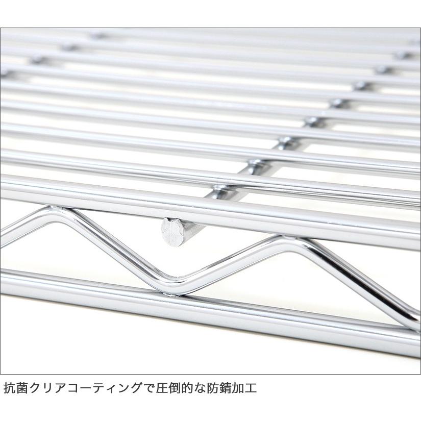 エレクター エレクターシェルフ ファーストシリーズ 幅75.6×奥行60.6cm Lシリーズ ERECTA 棚追加 パーツ 業務用の画像