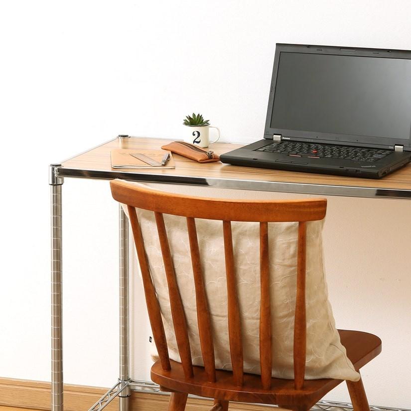 Luminous スチールラック パーツ ウッド シェルフ 幅75 奥行45