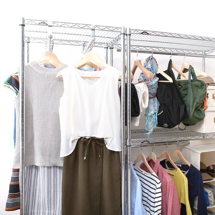 Luminous ルミナス ラック ハンガーポール幅120.5cm 横幅120タイプ用