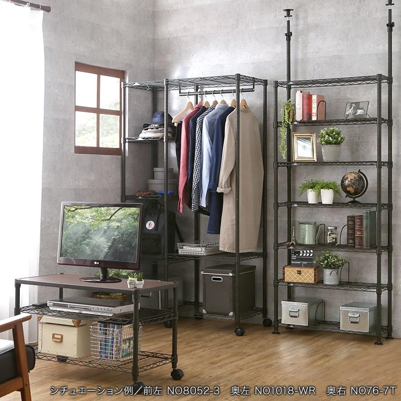 Luminous ハンガーラック スチールラック 幅100 奥行45 高さ180