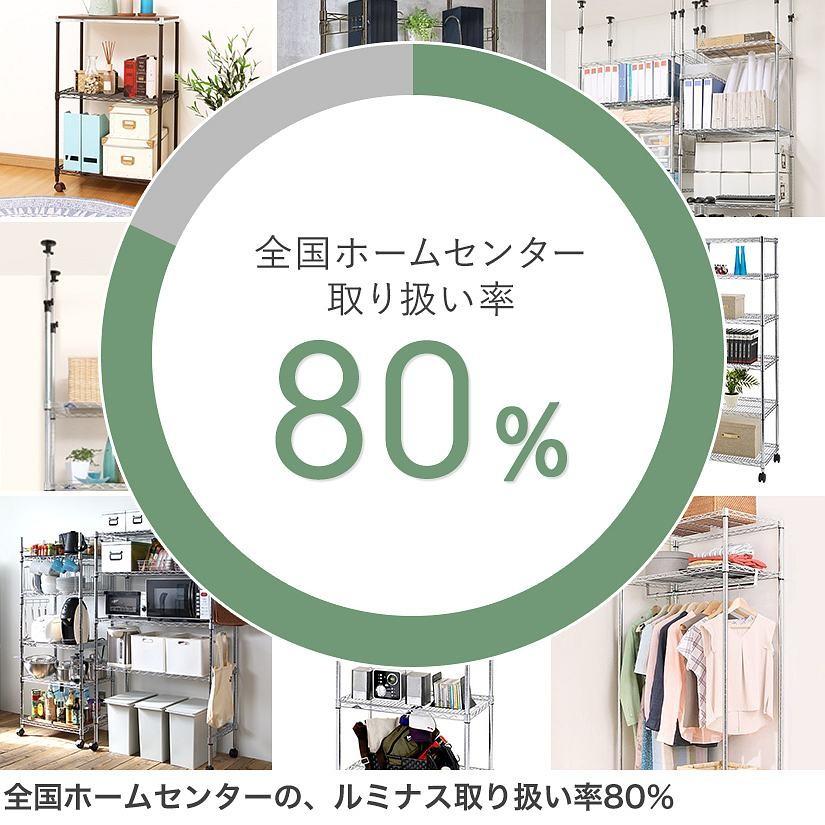 nu ラック　足フレームブラック Luminous スチールラック パーツ ルミナスノワール 円形