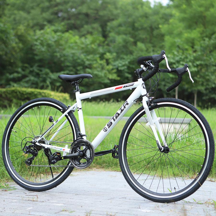 ロードバイク 自転車 シマノ14段変速 700C 2WAYブレーキシステム搭載