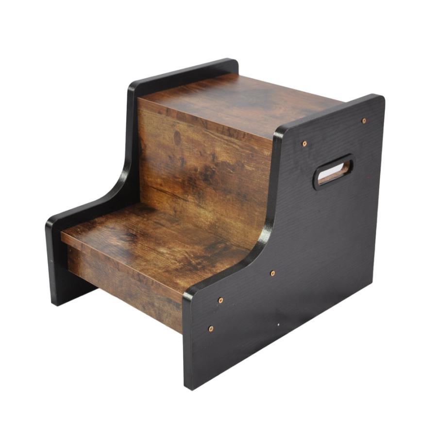 踏み台 2段 木製 子供 洗面所 おしゃれ キッズ 踏台 飾り棚 玄関 腰掛け スタップ台 ミニベンチ テレワーク Sdr Fdc01 Perfect Life 通販 Yahoo ショッピング