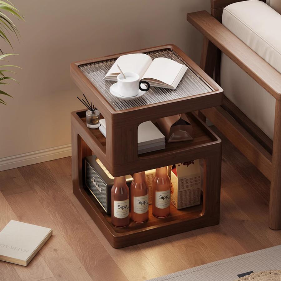 サイドテーブル・ナイトテーブル・ローテーブル DRUMS POUF Amazon｜SIMEFUL 折りたたみテーブル サイドテーブル 折れ脚