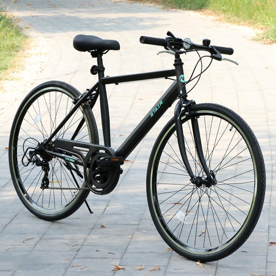 クロスバイク シマノ製7段変速 軽量 自転車 前輪クイック クロスバイク シマノ製7段変速 軽量 自転車 前輪クイック
