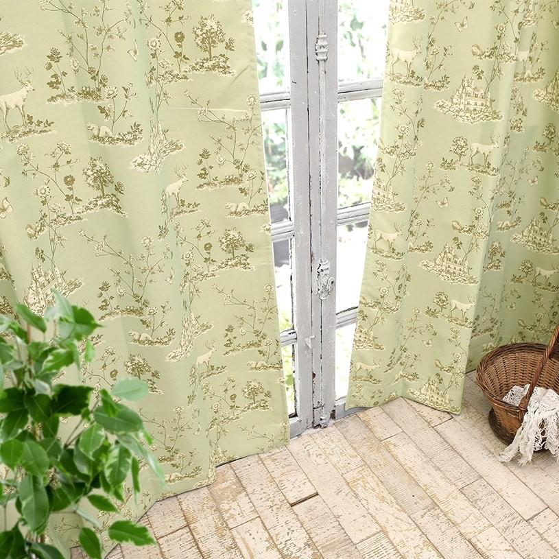 カーテン おしゃれ 緑 安い かわいい 癒しの空間 ソフィア アイス グリーン みどり 1 5倍ヒダ Cl 0125 2h パーフェクトスペース カーテン館 通販 Yahoo ショッピング