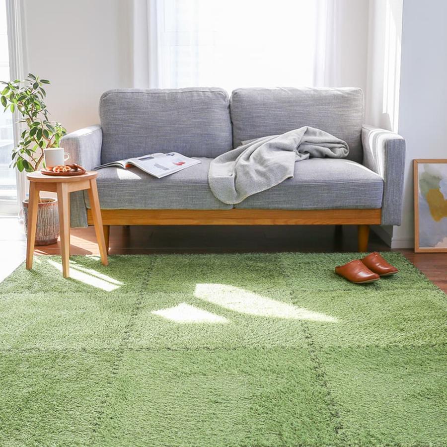 パーフェクトスペース 【mybest1位】 芝生風 ジョイントマット 約60