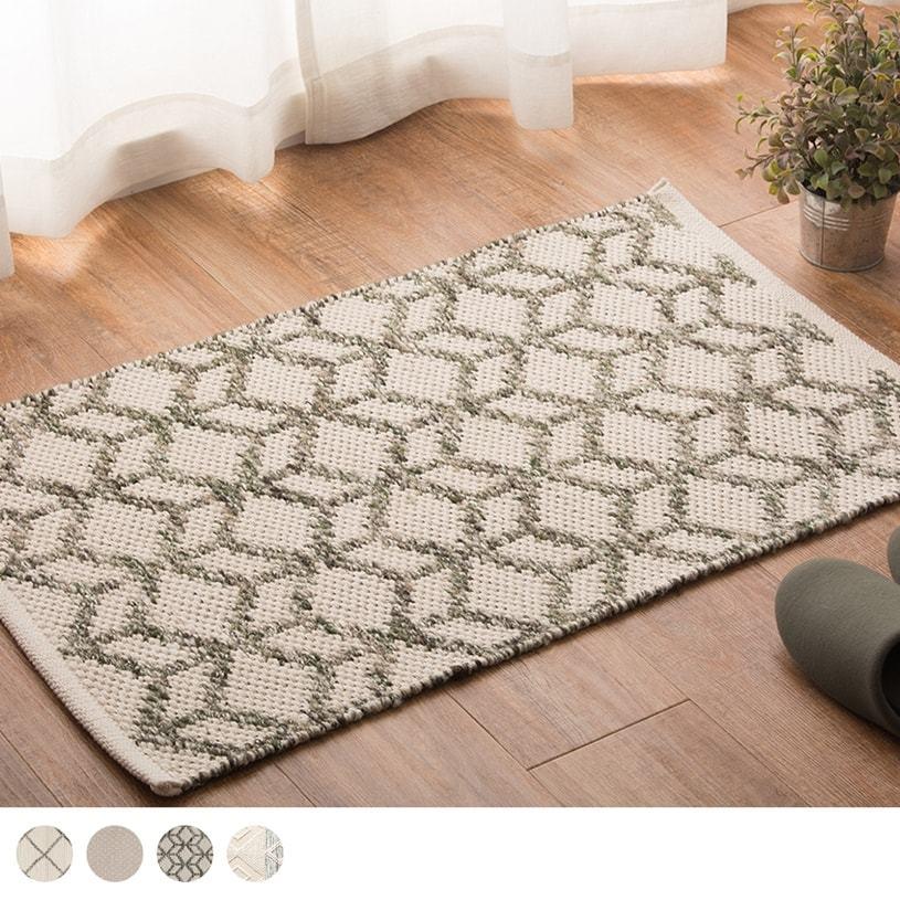 ラグ おしゃれ 安い マット 玄関マット サラル シンプル 50 80cm Hag Sim パーフェクトスペース カーテン館 通販 Yahoo ショッピング