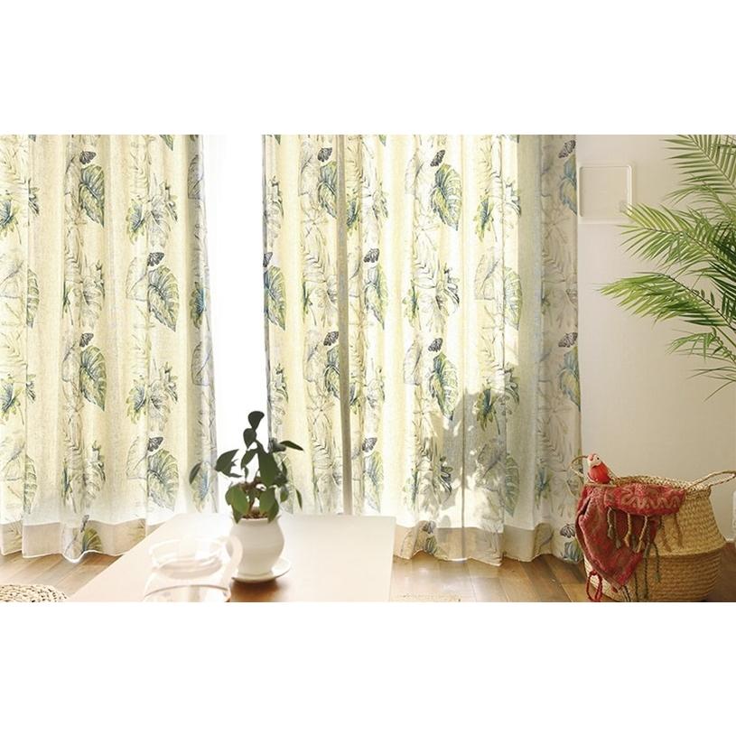 大型オーダーカーテン3枚ひだ遮光