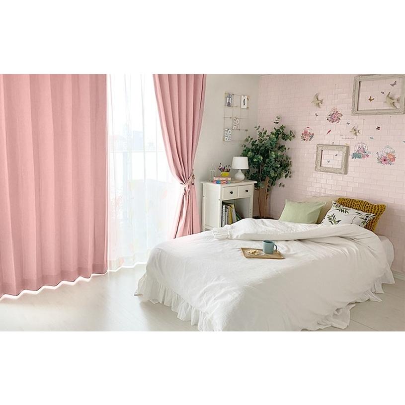 カーテン 遮光 オーダー 2級遮光 レースカーテン 洗濯可能 UVカット