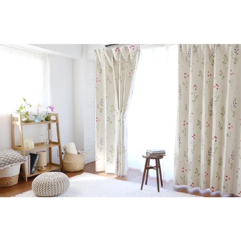 カーテン おしゃれ 安い 1cm刻み オーダー ミア アイボリー 白 最短 翌日出荷 標準1 5倍ヒダ 2つ山 Ml 3384 2h パーフェクトスペース カーテン館 通販 Yahoo ショッピング