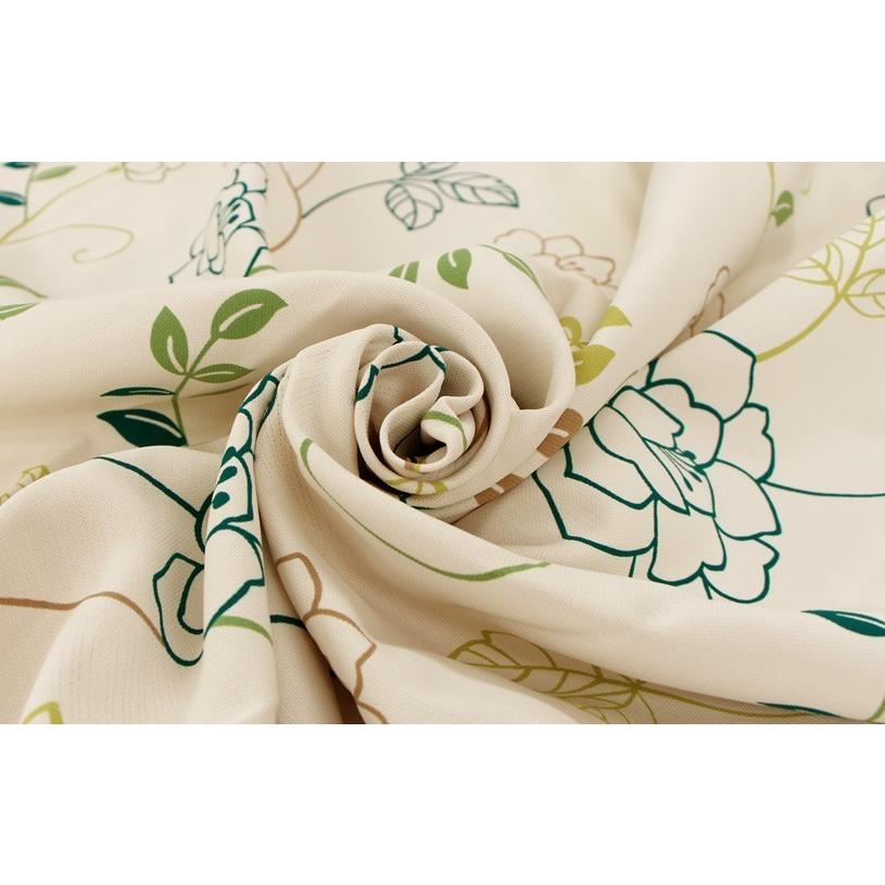 カーテン 遮光 オーダー 2級遮光 レースカーテン 洗濯可能 ピンク 花柄