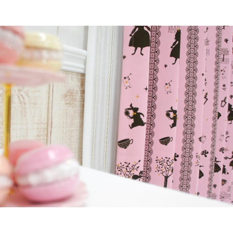 カーテン おしゃれ 安い オーダー 遮光 2級遮光 洗濯可能 ピンク 子供