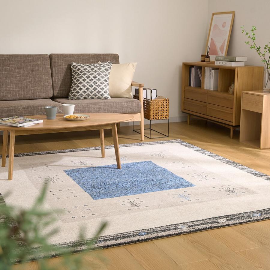 ラグ 240cm x 240cm ベルギー製 ラグ ラグマット ベルギー製 防炎 幅240cm×長さ240cm レッド 消