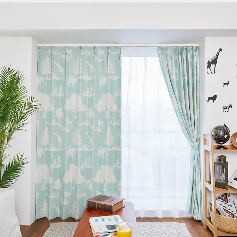 カーテン おしゃれ オーダー 遮光 1級遮光 洗濯可能 ベージュ