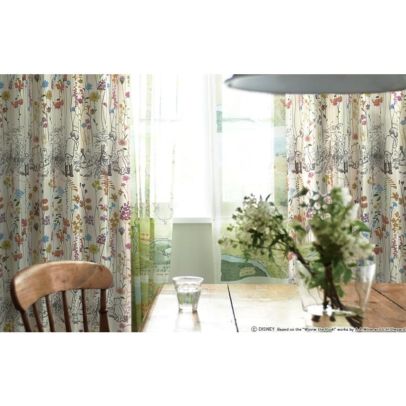 カーテン おしゃれ 送料無料 かわいい ディズニー 遮光カーテン オーダー プーさん 花柄 ガーデンプレイス ピンク パープル 1 5倍ヒダ Sdh M1106 2h パーフェクトスペース カーテン館 通販 Yahoo ショッピング