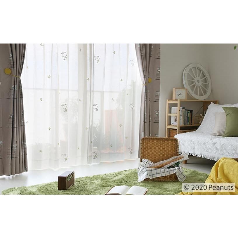 1cm刻み カーテン おしゃれ 送料無料 スヌーピー かわいい Snoopy デイリーライフ ベージュ オーダー 標準1 5倍ヒダ Ssp 1004 2h パーフェクトスペース カーテン館 通販 Yahoo ショッピング