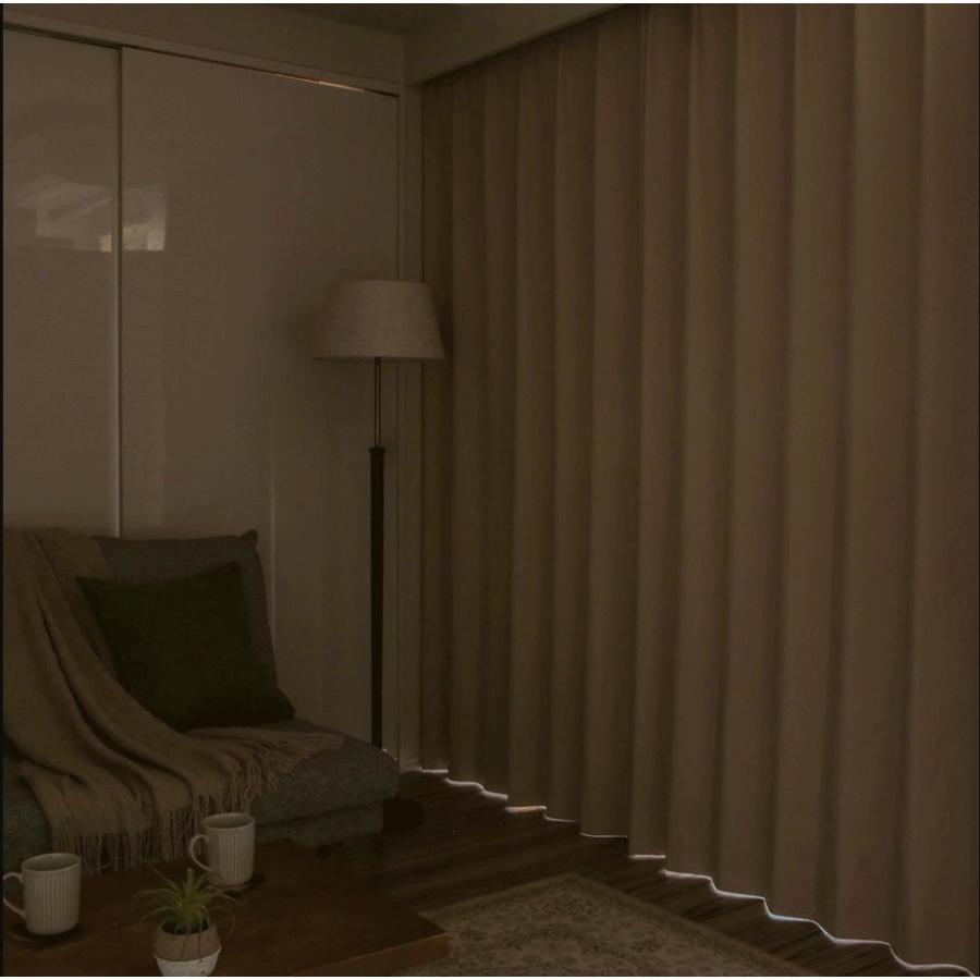 ユニベール カーテン 遮光 セット オーダー レースセット 完全