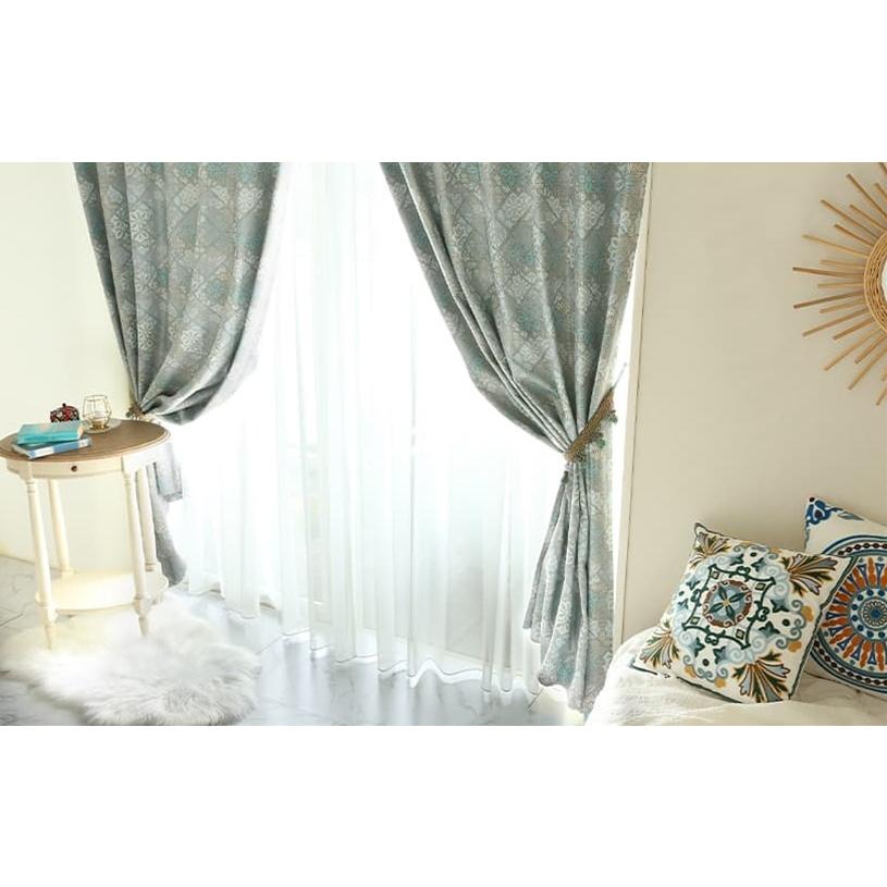 ユニベール（UNIVERS） セットカーテン カーテンセット 4枚組 レース