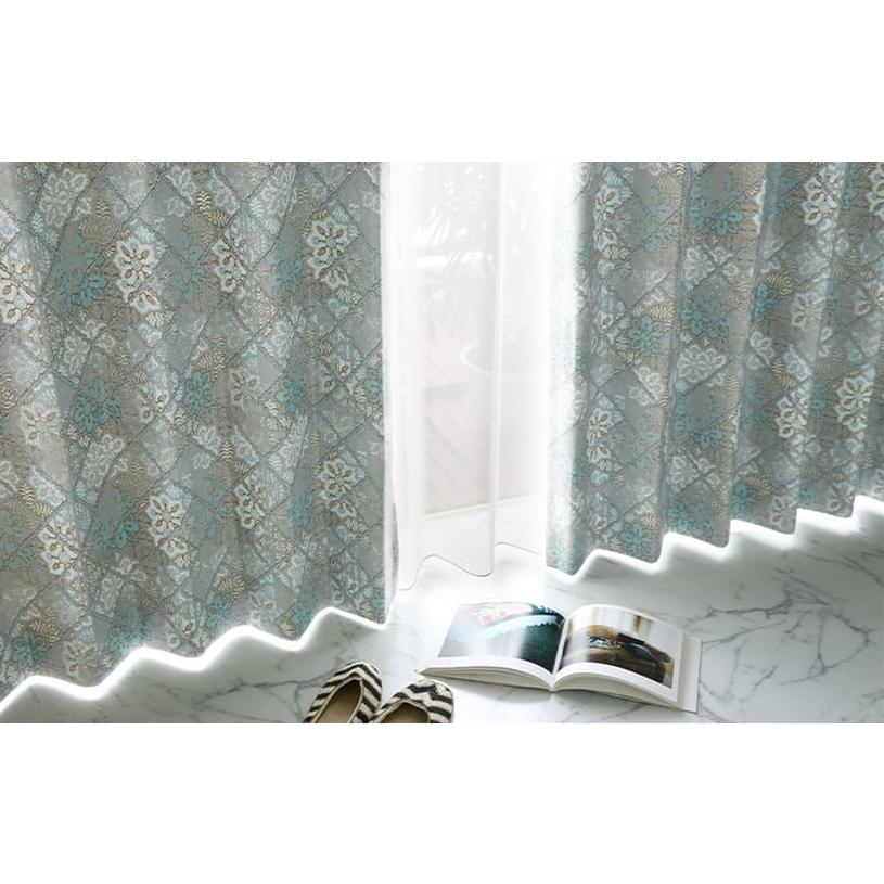 ユニベール（UNIVERS） セットカーテン カーテンセット 4枚組 レース