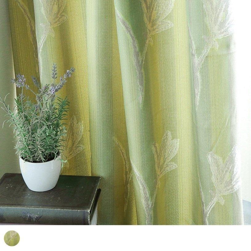 カーテン おしゃれ 安い 1cm刻み オーダー Fa6625yg グリーン 緑 標準1 5倍ヒダ 2つ山 Ys 0380 2h パーフェクトスペース カーテン館 通販 Yahoo ショッピング