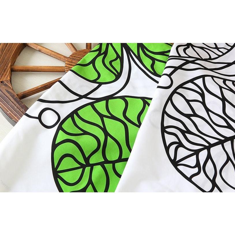 marimekko（マリメッコ） カーテン おしゃれ オーダー 非遮光 ホワイト