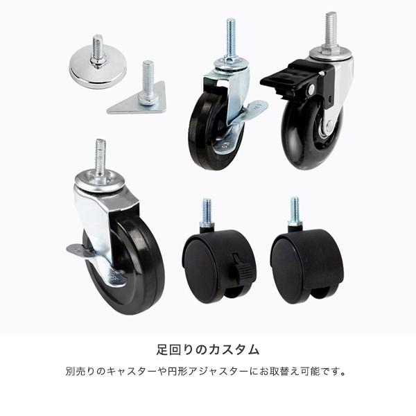 Luminous スチールラック パーツ ポール 基本ポール 4本セット