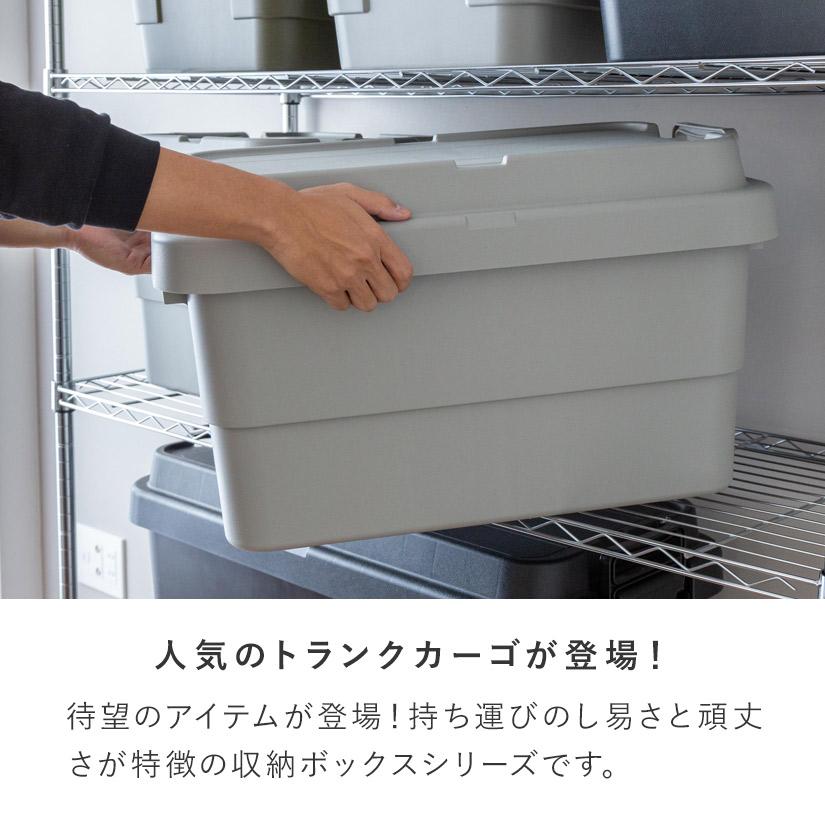 頑丈収納ボックストランクカーゴM 幅60×奥40×高さ36cm 1個 BOX
