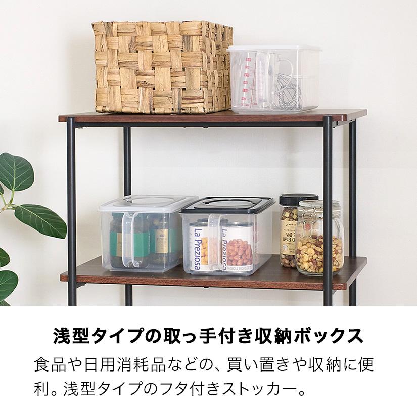 ブラックのみ予約販売(6月上旬出荷予定) キッチン収納ケース ハンディ