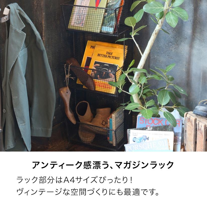 DULTON（ダルトン） ※品切れ※ ワイヤー マガジンラック : パーフェクト
