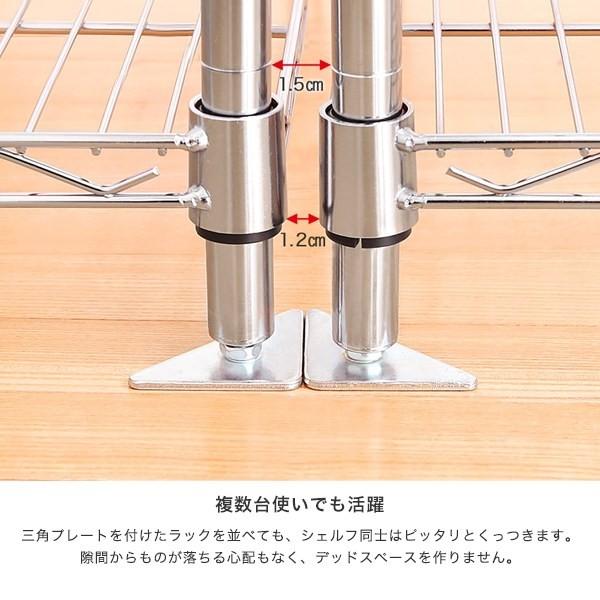 スチールラック 角丸タイプ シングル | SF-RK003-02-G056 | 棚